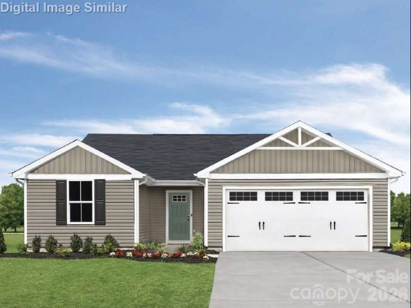 10020 Florentine Way, Charlotte, NC 28214.  MLS# CAR4436138, YatesRealty ID 57603. Spruce K.  Elevations Vary.  To be built.  Illustrative purposes only
