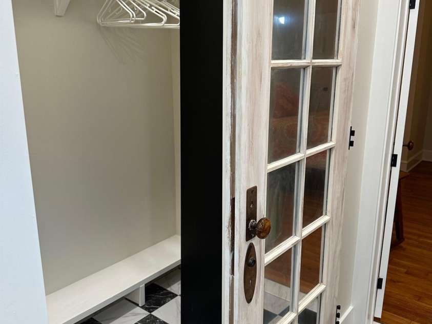 400 Martin Luther King Jr Avenue, Kannapolis, NC 28083.  MLS# CAR4225728, YatesRealty ID 5762. Custom walk in closet w/ rug design tiles.