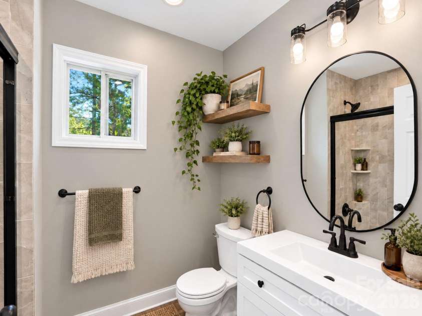 594 McMillan Drive, Hendersonville, NC 28792.  MLS# CAR4435926, YatesRealty ID 57648. Virtually Staged