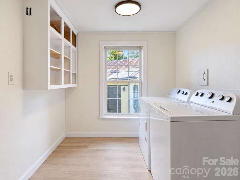 62 Hughey Drive, Mills River, NC 28759.  MLS# CAR4436207, YatesRealty ID 57671. Laundry Room