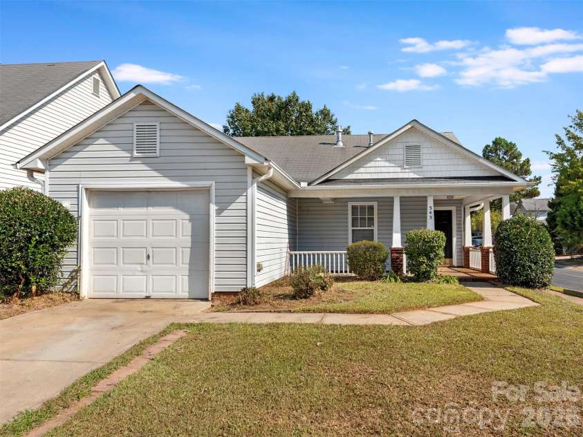 343 Amir Circle, Matthews, NC 28105.  MLS# CAR4435994, YatesRealty ID 57720. 