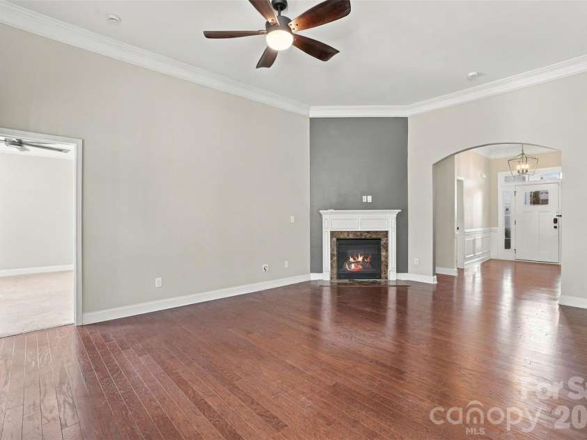 2001 Blackberry Lane, Lancaster, SC 29720.  MLS# CAR4436400, YatesRealty ID 57724. Living room