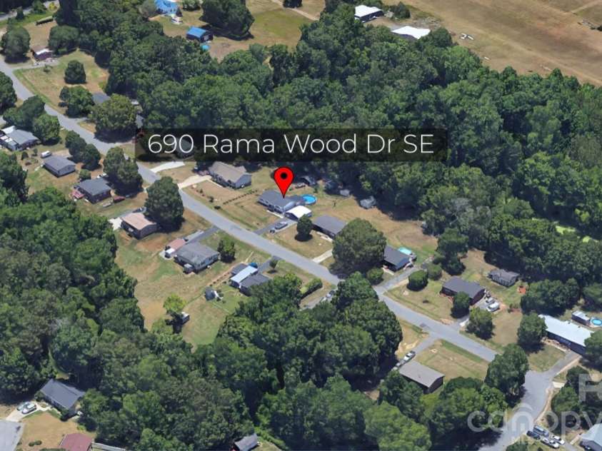 690 Rama Wood Drive, Concord, NC 28025.  MLS# CAR4436043, YatesRealty ID 57740. 