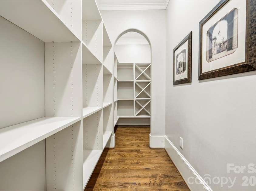 3236 Shillington Place, Charlotte, NC 28210.  MLS# CAR4435610, YatesRealty ID 57741. Large walk-in Pantry