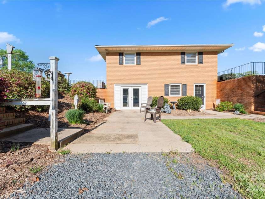 36984 B&C Carter Road, New London, NC 28127.  MLS# CAR4246178, YatesRealty ID 5777. Basement side entrance of the home