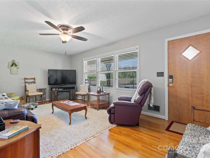 36984 B&C Carter Road, New London, NC 28127.  MLS# CAR4246178, YatesRealty ID 5777. Front living room