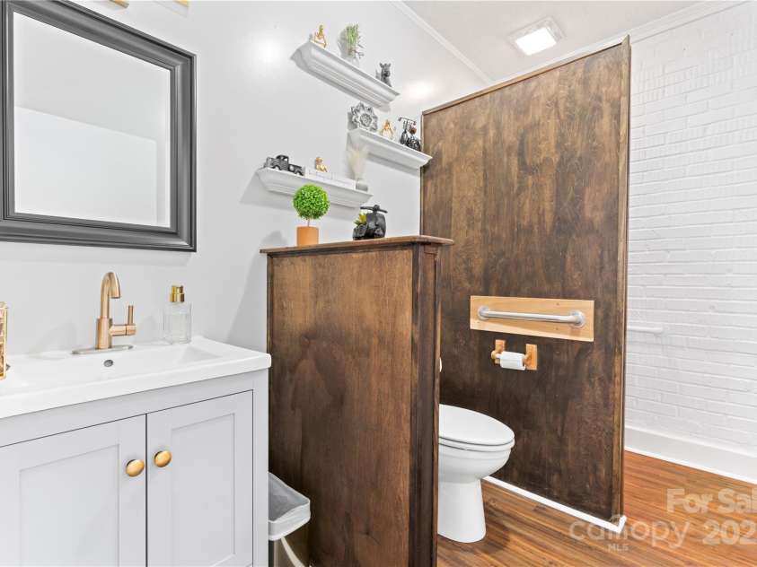 36984 B&C Carter Road, New London, NC 28127.  MLS# CAR4246178, YatesRealty ID 5777. Men's Restroom