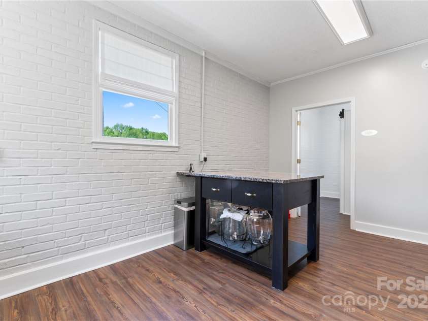 36984 B&C Carter Road, New London, NC 28127.  MLS# CAR4246178, YatesRealty ID 5777. Venue Kitchen facing restrooms