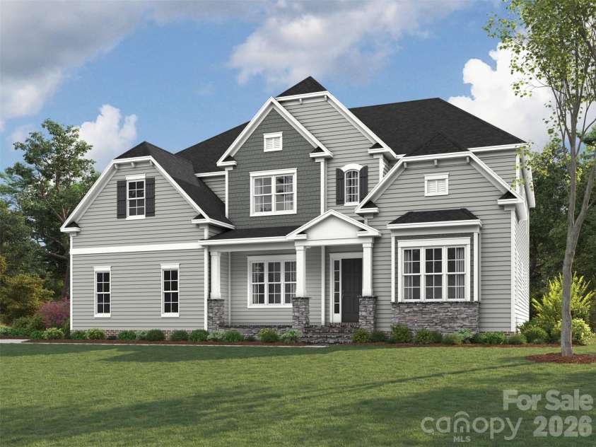 12205 Rubra Place, Mint Hill, NC 28227.  MLS# CAR4435273, YatesRealty ID 57780. Elevation rendering only