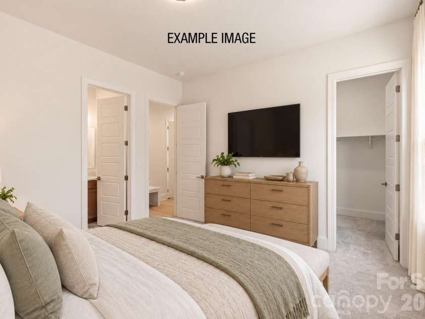 12205 Rubra Place, Mint Hill, NC 28227.  MLS# CAR4435273, YatesRealty ID 57780. Example Photo - Bedroom 4 (1st Floor)