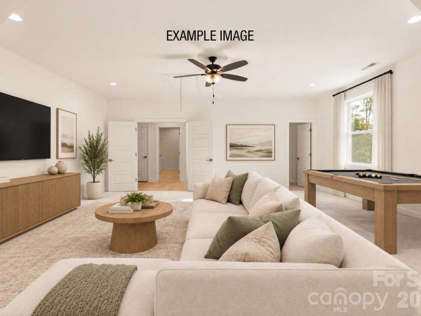 12205 Rubra Place, Mint Hill, NC 28227.  MLS# CAR4435273, YatesRealty ID 57780. Example Photo - Bonus Room *Virtually Staged*