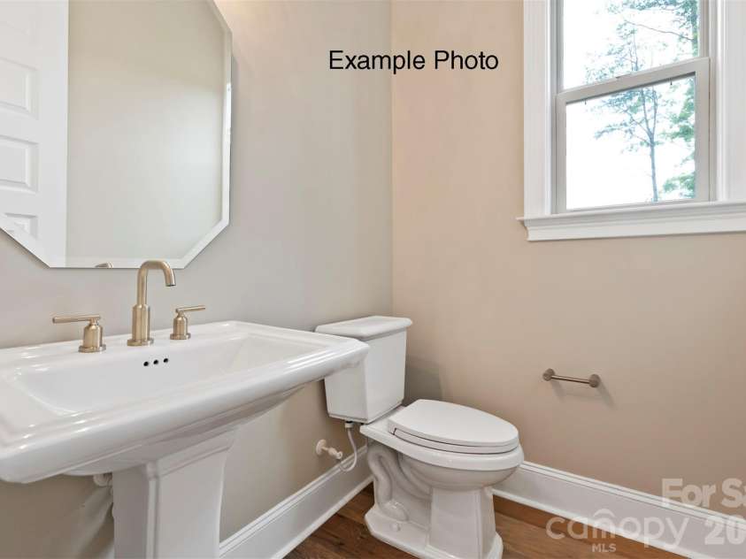 12205 Rubra Place, Mint Hill, NC 28227.  MLS# CAR4435273, YatesRealty ID 57780. Example Photo - Powder Room