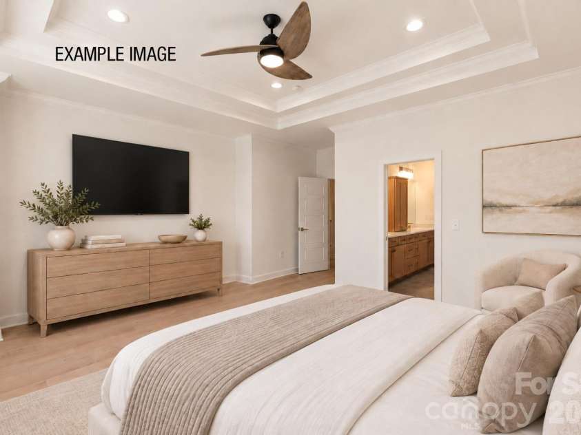 12205 Rubra Place, Mint Hill, NC 28227.  MLS# CAR4435273, YatesRealty ID 57780. Example Photo - Premier Bedroom *Virtually Staged*