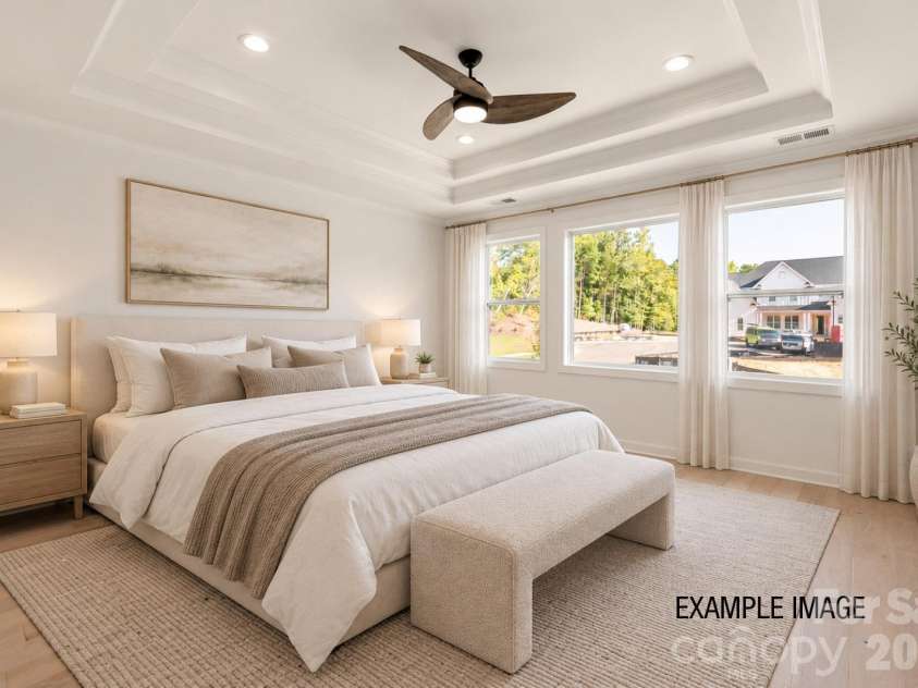 12205 Rubra Place, Mint Hill, NC 28227.  MLS# CAR4435273, YatesRealty ID 57780. Example Photo - Premier Bedroom *Virtually Staged*