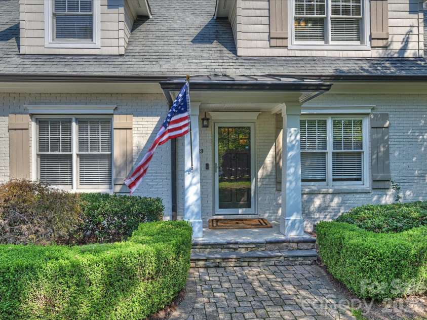 5919 Creola Road, Charlotte, NC 28270.  MLS# CAR4435518, YatesRealty ID 57786. Front
