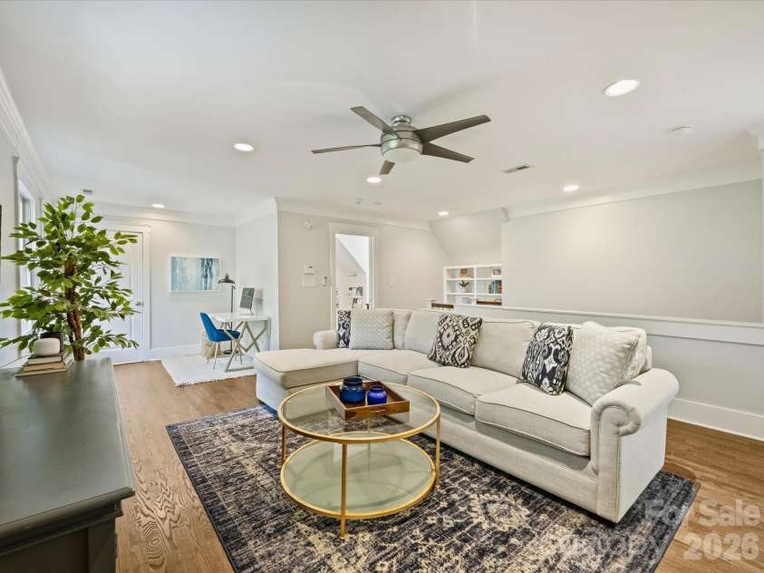 5919 Creola Road, Charlotte, NC 28270.  MLS# CAR4435518, YatesRealty ID 57786. Loft/Den