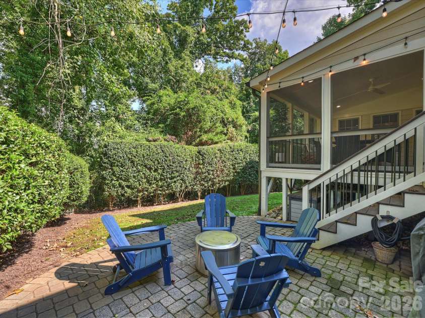 5919 Creola Road, Charlotte, NC 28270.  MLS# CAR4435518, YatesRealty ID 57786. Patio