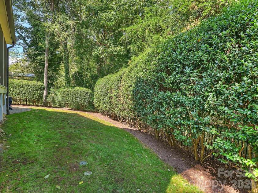5919 Creola Road, Charlotte, NC 28270.  MLS# CAR4435518, YatesRealty ID 57786. Rear Yard