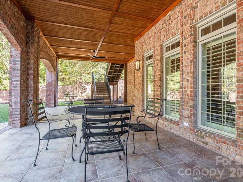 000 Main Street, Kings Mountain, NC 28086.  MLS# CAR4435034, YatesRealty ID 57787. Covered Porch Overlooking Pool