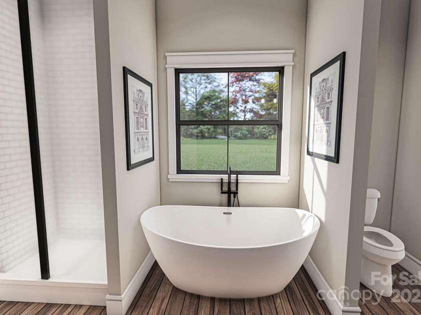 000 Ridgecrest Road, Locust, NC 28097.  MLS# CAR4218874, YatesRealty ID 5779. Primary bathroom