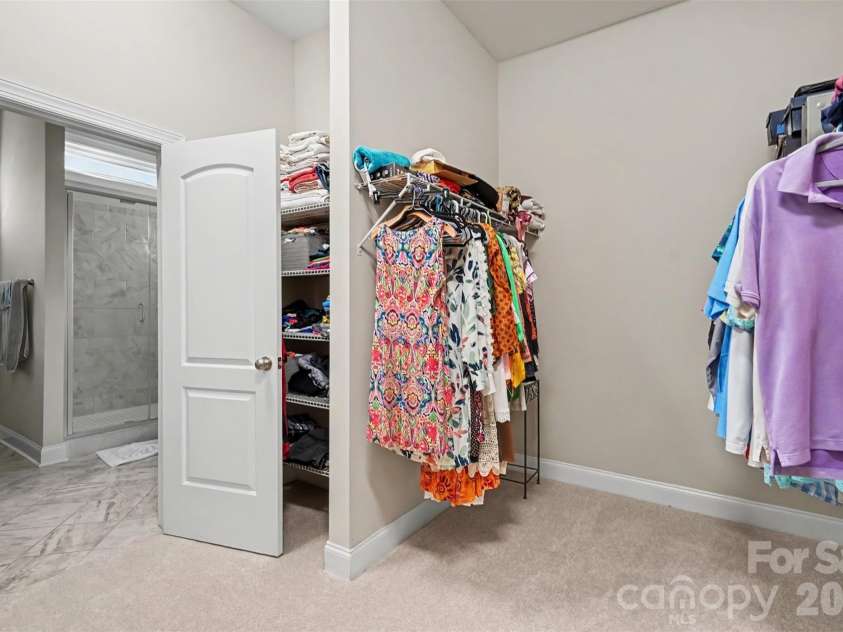 3013 Bonterra Boulevard, Indian Trail, NC 28079.  MLS# CAR4435336, YatesRealty ID 57815. Large walk-in closet