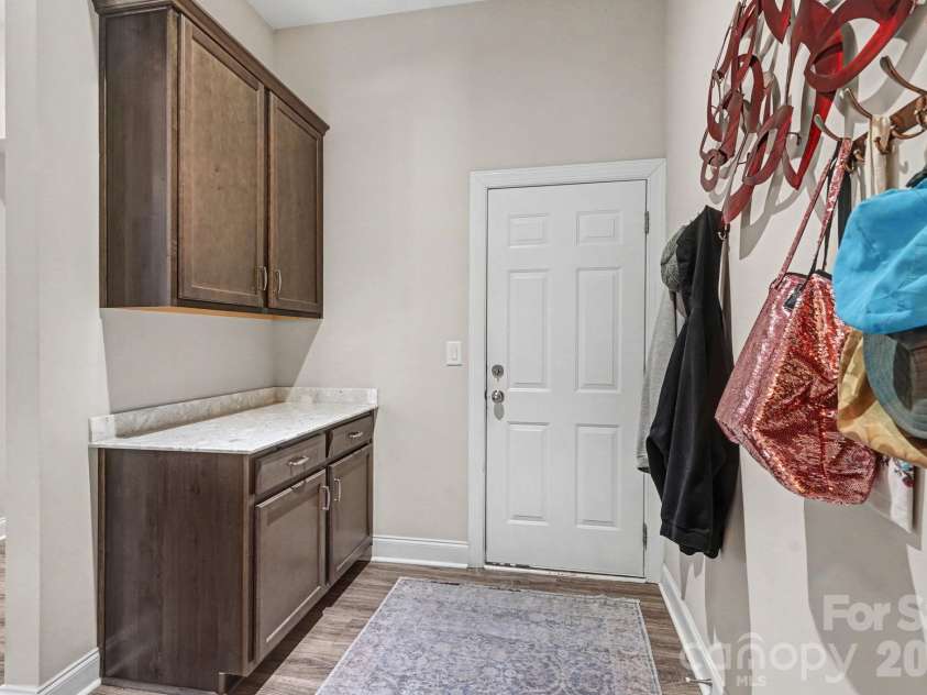 3013 Bonterra Boulevard, Indian Trail, NC 28079.  MLS# CAR4435336, YatesRealty ID 57815. Mud room