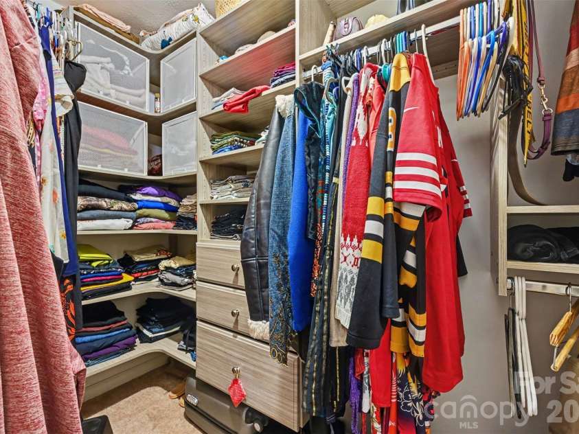 2040 Providence Church Road, Salisbury, NC 28146.  MLS# CAR4403254, YatesRealty ID 57821. Master closet