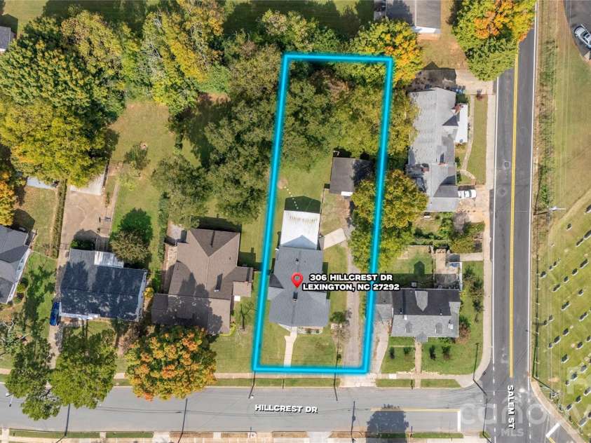 306 Hillcrest Drive, Lexington, NC 27292.  MLS# CAR4436131, YatesRealty ID 57912. 