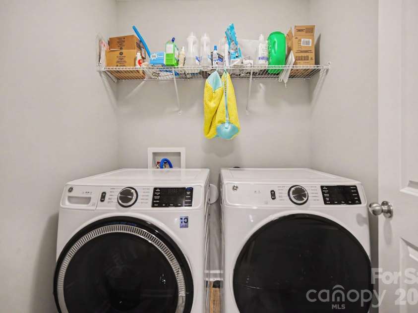 4410 Huntley Glen Drive, Pineville, NC 28134.  MLS# CAR4436263, YatesRealty ID 57919. Laundry Room on Upper Level