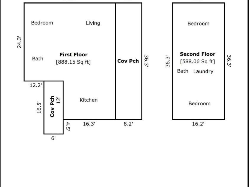 1152 Soquili Drive, Brevard, NC 28712.  MLS# CAR4436143, YatesRealty ID 57925. Floor Plan