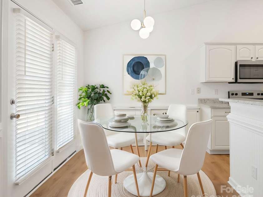 5291 Moonlight Trail, Concord, NC 28025.  MLS# CAR4240093, YatesRealty ID 5793. Dining area