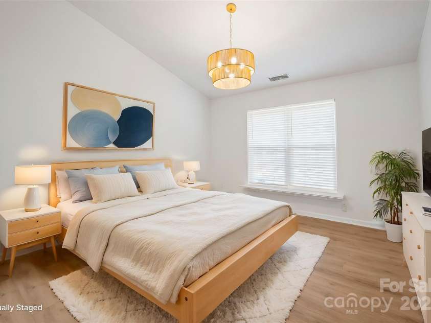 5291 Moonlight Trail, Concord, NC 28025.  MLS# CAR4240093, YatesRealty ID 5793. Primary bedroom