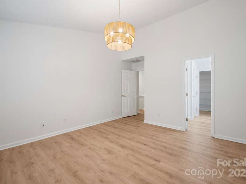 5291 Moonlight Trail, Concord, NC 28025.  MLS# CAR4240093, YatesRealty ID 5793. Primary bedroom