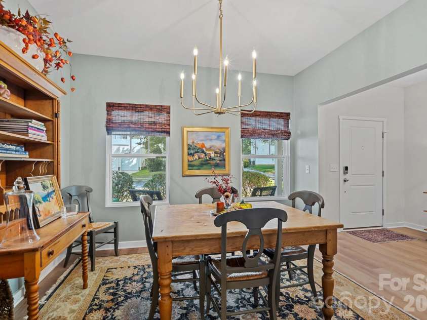 13326 Pierre Reverdy Drive, Davidson, NC 28036.  MLS# CAR4435596, YatesRealty ID 57935. Dining room
