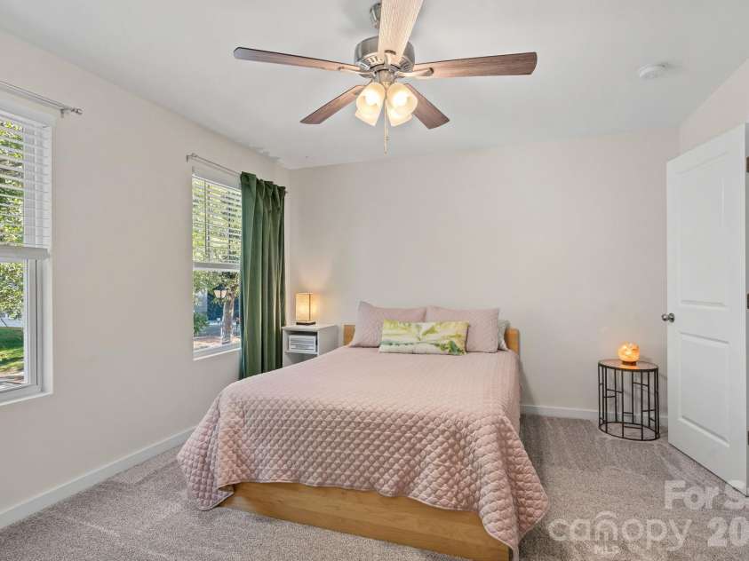 13326 Pierre Reverdy Drive, Davidson, NC 28036.  MLS# CAR4435596, YatesRealty ID 57935. Spacious Bedroom 3 at front