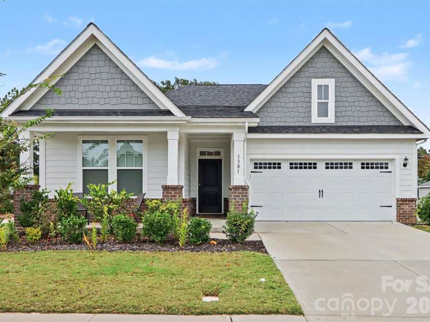 1301 Black Walnut Street, Monroe, NC 28112.  MLS# CAR4435719, YatesRealty ID 57936. Front