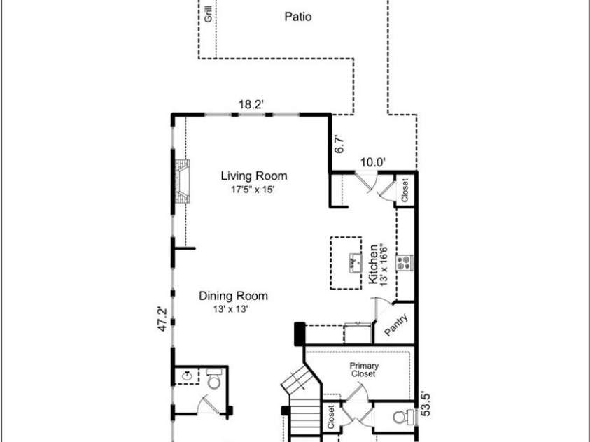 13013 Jacks Lane, Pineville, NC 28134.  MLS# CAR4435219, YatesRealty ID 57946. 