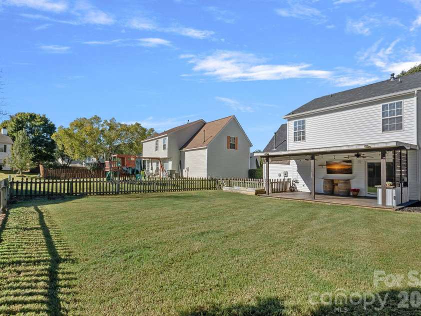 130 Camforth Drive, Mooresville, NC 28117.  MLS# CAR4434700, YatesRealty ID 57951. Backyard