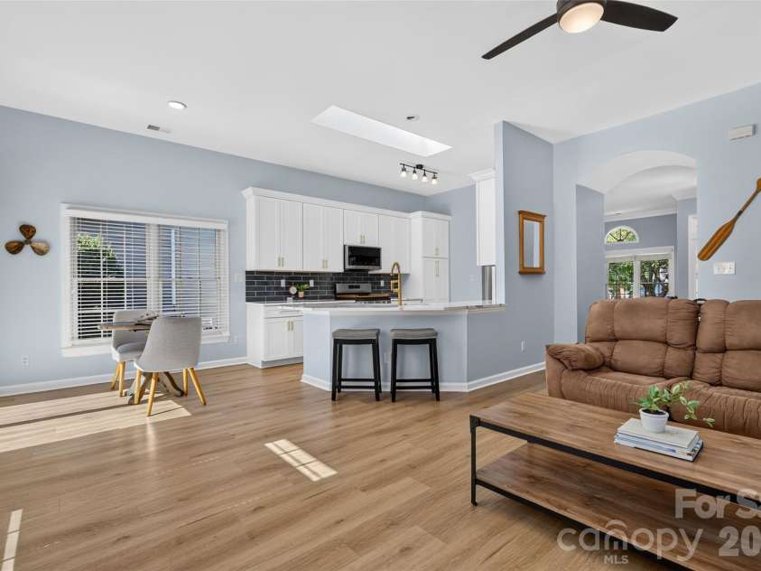 17214 Chardonnay Court, Cornelius, NC 28031.  MLS# CAR4434470, YatesRealty ID 57953. Open Floorplan