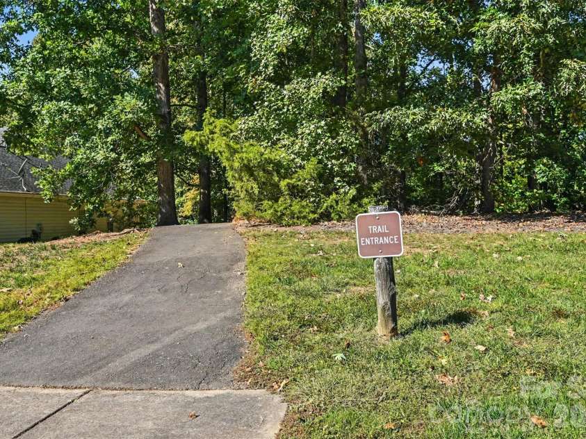 129 Shade Tree Circle, Fort Mill, SC 29715.  MLS# CAR4434473, YatesRealty ID 57954. Trail at end of Shade Tree