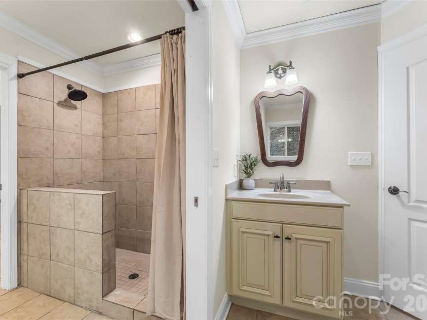 237 Mallard Road, Lake Lure, NC 28746.  MLS# CAR4433901, YatesRealty ID 57963. Second floor Shower