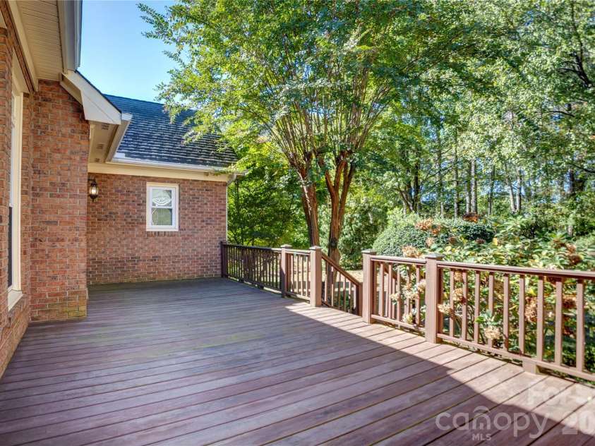 890 Lyerly Ridge Road, Concord, NC 28027.  MLS# CAR4433106, YatesRealty ID 57964. Expansive back deck