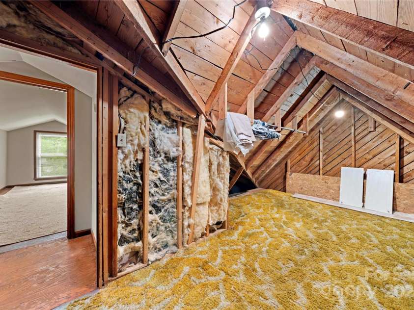 725 Graham Street, Shelby, NC 28150.  MLS# CAR4263455, YatesRealty ID 58. Attic