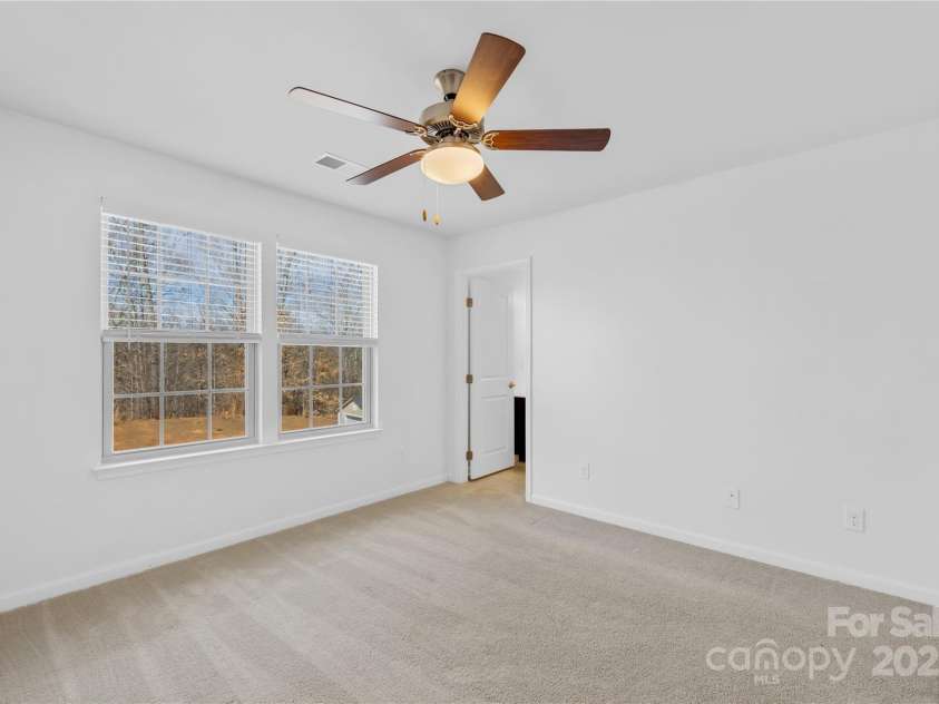 7405 Bosson Street, Concord, NC 28025.  MLS# CAR4218794, YatesRealty ID 5800. Bedroom #2 upstairs