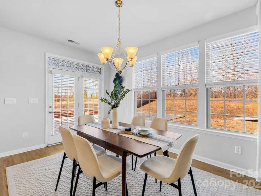 7405 Bosson Street, Concord, NC 28025.  MLS# CAR4218794, YatesRealty ID 5800. Breakfast room