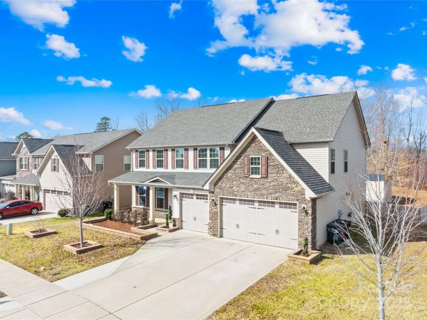 7405 Bosson Street, Concord, NC 28025.  MLS# CAR4218794, YatesRealty ID 5800. Front side