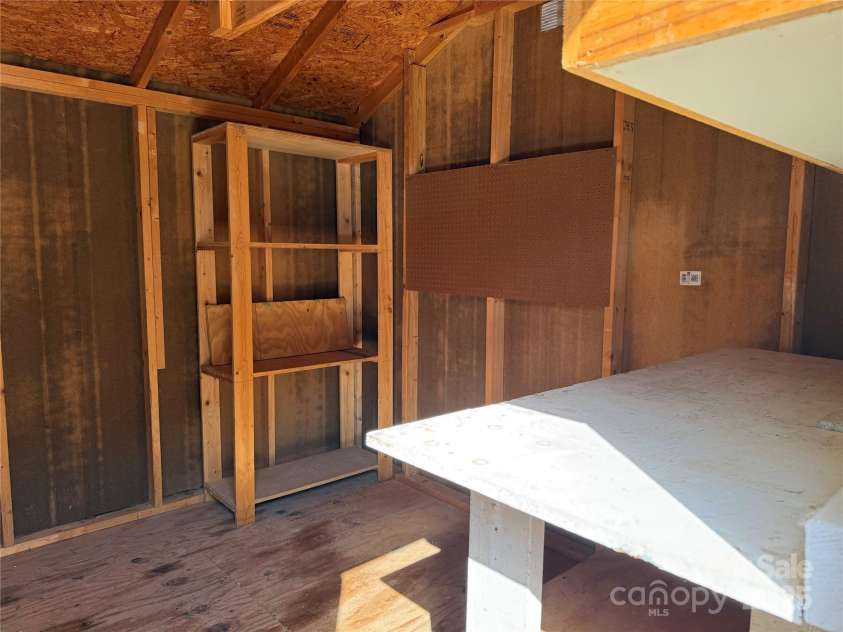 7405 Bosson Street, Concord, NC 28025.  MLS# CAR4218794, YatesRealty ID 5800. Storage shed (backyard)