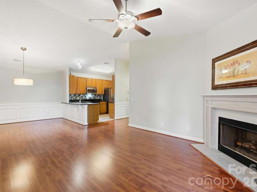 16752 Amberside Road, Cornelius, NC 28031.  MLS# CAR4435961, YatesRealty ID 58002. Open Concept Living Area