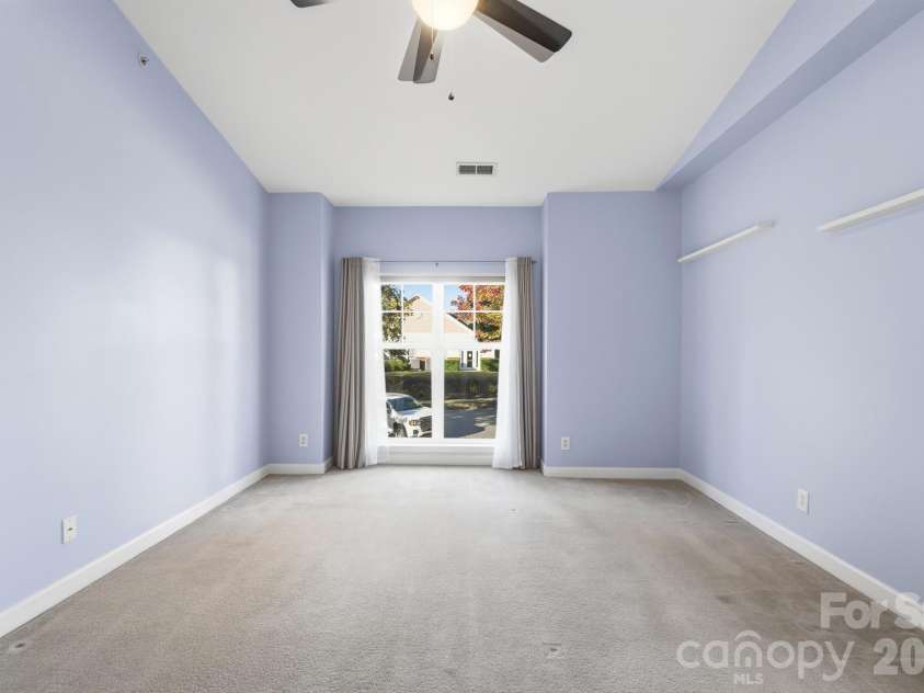 16752 Amberside Road, Cornelius, NC 28031.  MLS# CAR4435961, YatesRealty ID 58002. Primary Bedroom w/ Vaulted Ceiling