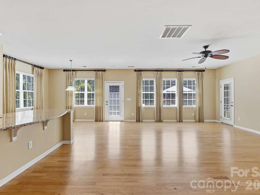 4043 Perth Road, Indian Land, SC 29707.  MLS# CAR4417678, YatesRealty ID 58040. Open great room with gas fireplace